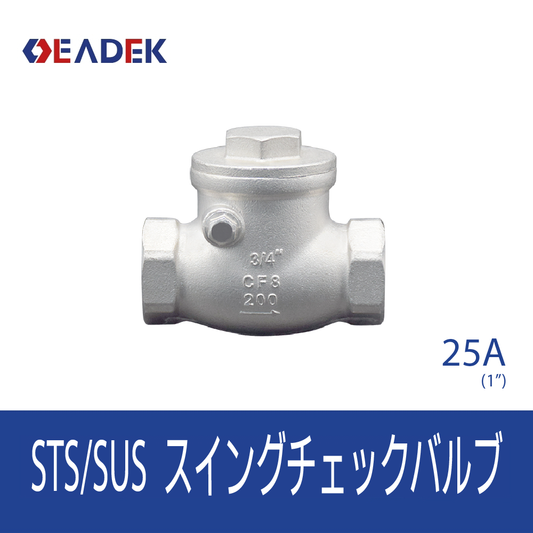 スイングチェックバルブ 25A
